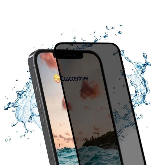 Protecteur écran Verre Trempé Anti-espion Pour IPhone 13/14/16e (6,1 Pouces) - Lot De 3 - Confidentialité 28°, Dureté 9H