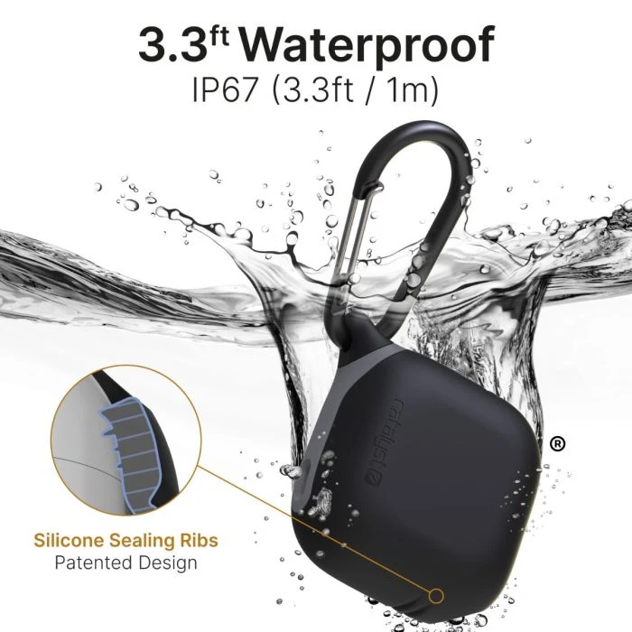 Lot De 4 Paires De Coques De Protection Pour AirPods 4 - Silicone Fin Compatible étui De Charge - Noir