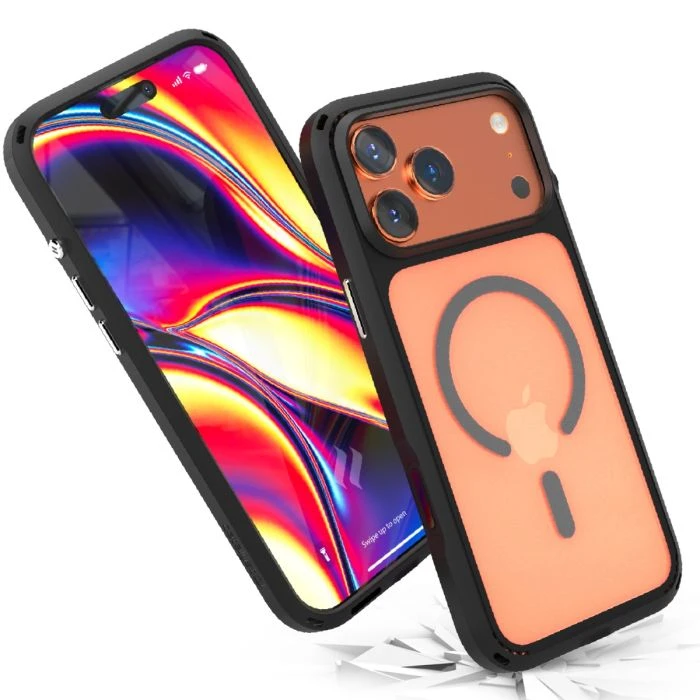 Schwarze Schutzhülle für iPhone 17 Pro Max