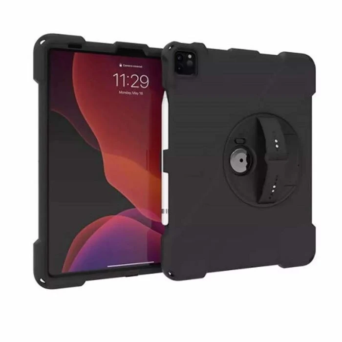 Coque Robuste Joy Factory AXtion Pro MP Pour IPad 10,2" (7e/8e/9e Gén.) - Noir - Certification MIL-STD-810G Et IP68