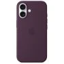 Apple Coque MagSafe en silicone iPhone 16 Prune sticky