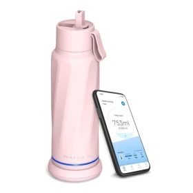 WaterH Bouteille connectée VITA - Rose