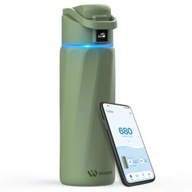 WaterH Boost Bouteille d’eau connectée  946 ml – Vert menthe