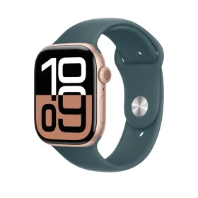 Bracelet Sport Apple Watch 44mm / 45mm / 46mm / 49mm Couleur vert S/M