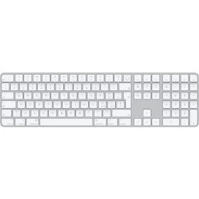 Apple Magic Keyboard avec Pavé Numérique et Touch ID QWERTY IT - Blanc