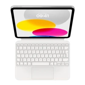 Apple Clavier Magique Folio iPad 10.9" (2022) / 11" (2025) QWERTY IT Blanc