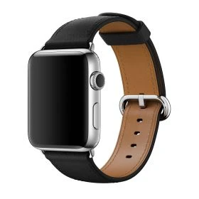 Apple - Bracelet Apple Watch 44mm / 45mm / 46mm / 49mm - Boucle Classique - Black