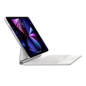 Apple Clavier Magique iPad Pro 11 pouces (2018 - 2022) / Air (2020 - 2024) QWERTZ CHE Blanc