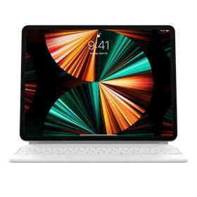 Apple Clavier Magique iPad Pro 12.9 Pouce (2018 - 2022) iPad Air 13 Pouce (2024 - 2026) QWERTY NL Blanc