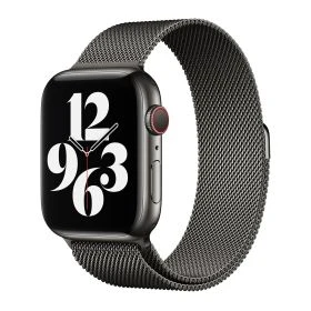 Apple - Bracelet Apple Watch - Boucle Milanese 44mm / 45mm / 46mm / 49mm Graphite