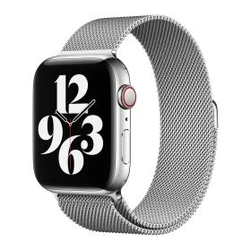 Apple - Bracelet Apple Watch - Boucle Milanese 44mm / 46mm Silver