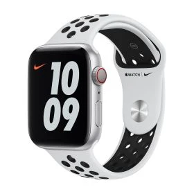 Apple - Bracelet Apple Watch Nike Sport 44mm / 45mm / 46mm / 49mm Pure Platinum / Black