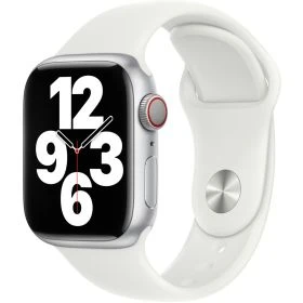 Apple Bracelet de Sport pour Apple Watch 38mm / 40mm / 41mm - Blanc