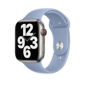 Bracelet Sport Apple Watch 44mm / 45mm / 46mm / 49mm Bleu Brume