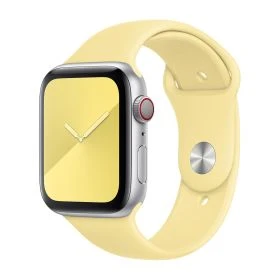 Apple - Bracelet Apple Watch 44mm / 45mm / 46mm / 49mm - Bracelet Sport - Lemon Cream