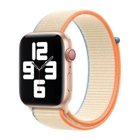 Apple - Bracelet Apple Watch Sport 42mm / 44mm / 45mm / 49mm Cream