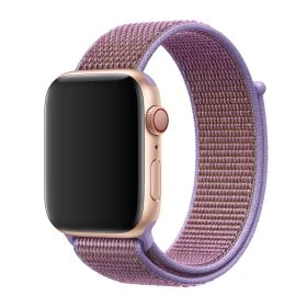 Apple - Bracelet Apple Watch 44mm / 45mm / 46mm / 49mm - Boucle Sport respirante - Lilac