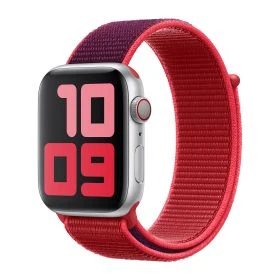 Apple - Bracelet Apple Watch 44mm / 45mm / 46mm / 49mm - Boucle Sport respirante - (PRODUCT) Red - 2nd Gen