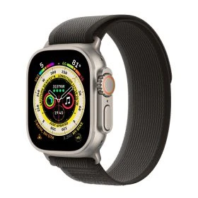 Bracelet pour Apple  44mm / 45mm / 46mm / 49mm Watch Apple Trail Loop - Noir/Gris M/L