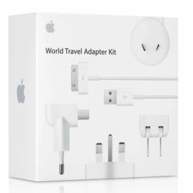 Kit adaptateur secteur international Apple blanc
