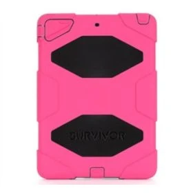 Griffin Survivor All-Terrain Étui Hardcase iPad Air 1 rosé/noir