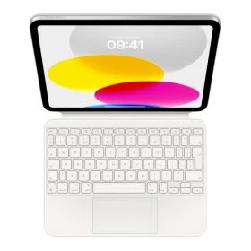 Apple Clavier Magique Folio iPad 10.9" (2022) / 11" (2025) QWERTY INT Blanc