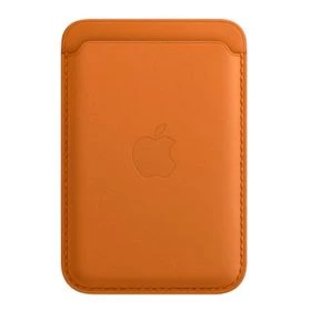 Apple Leather Card Holder with MagSafe (2nd gen) for iPhone Golden brown