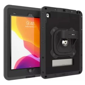 Joy Factory - Coque aXtion Pro MP iPad 10,2 pouces (2019/2020/2021) - Noire