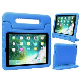 Casecentive - Coque de protection pour enfants avec poignée - iPad 10.2 2019 / 2020 / 2021 - Bleu