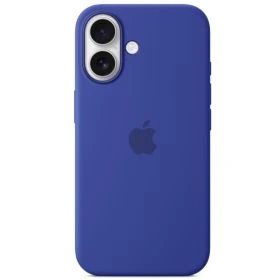 Apple Coque MagSafe en silicone iPhone 16 Ultramarine