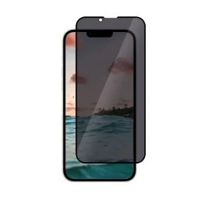 Casecentive Vitre de protection en verre trempé 3D - Anti-Espion - iPhone 14 / 16e