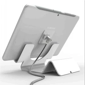 Maclocks support sécurisé avec câble de 1,8m blanc