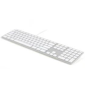 Matias - Clavier filaire RGB / LED AZERTY pour MacBook - argenté