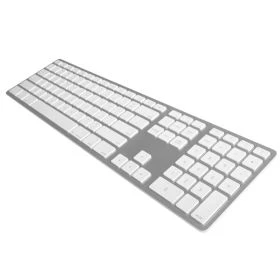 Matias -  Clavier AZERTY sans fil pour MacBook - argenté