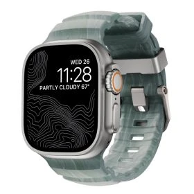 Bracelet Nomad Rocky Point Apple Watch (Ultra) 42mm / 44mm / 45mm / 46mm / 49mm Connecteur Sierra Stone Naturel