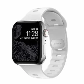Nomad - Bracelet Sport Slim Apple Watch 42mm / 44mm / 45mm / 49mm - Blanc