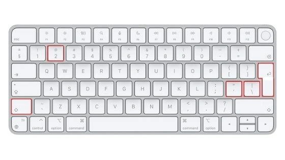 Clavier QWERTY International Clavier QWERTY International