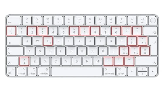 Clavier QWERTY Italien Clavier QWERTY Italien