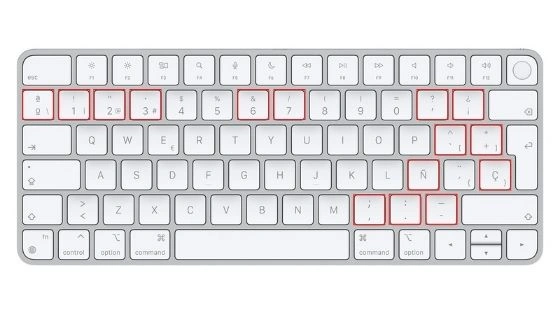 Clavier QWERTY Espagnol Clavier QWERTY Espagnol