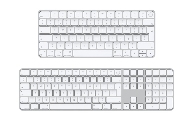 Différence entre un clavier avec et sans pavé numérique Différence entre un clavier avec et sans pavé numérique