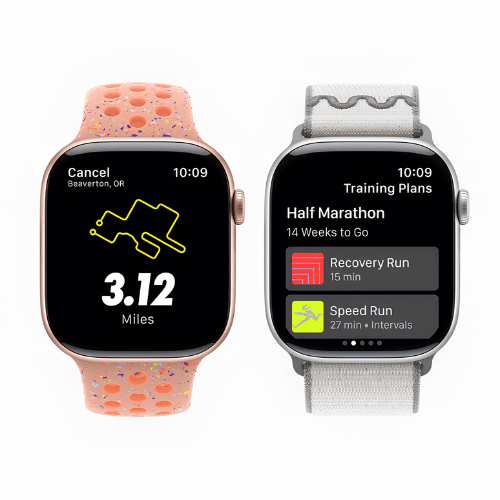 Apple Watch Nike Sport Band HIIT entraînement intensif ventilation perforée