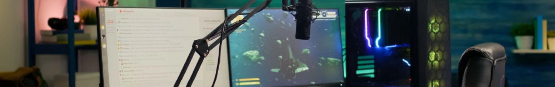 Kits de streaming pour gamer
