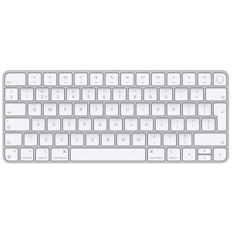 APPLE  Magic clavier USB + Bluetooth Anglais Aluminium, Blanc MK293Z/A