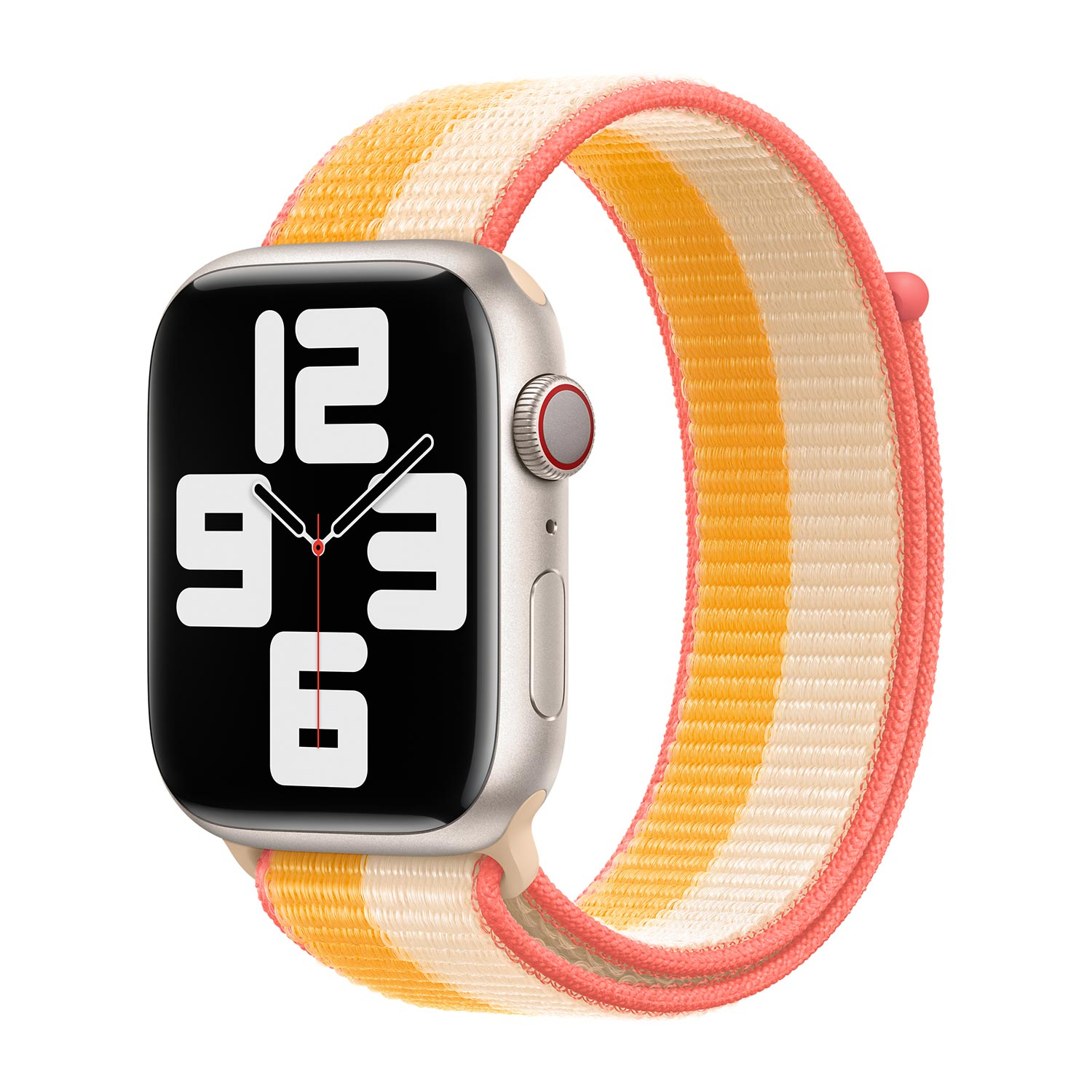 APPLE  Sport Loop  Watch 42mm / 44mm / 45mm / 49mm Maize / White