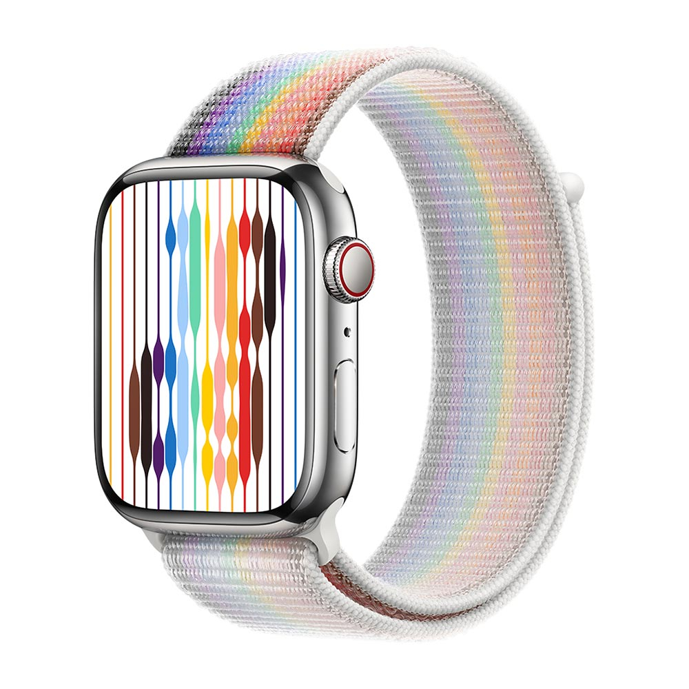 APPLE Boucle Sport Pride Edition pour  Watch 45 mm - Multicolore - Neuf