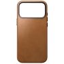 Coque en Cuir Traditionnelle Nomad iPhone 17 Pro Max – Beige clair sticky