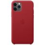 Apple Coque Cuir MagSafe iPhone 11 Pro red sticky