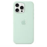 Apple Coque Silicone MagSafe iPhone 16 Pro Max Aquamarine sticky