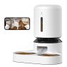Petlibro Granary Distributeur automatique double avec caméra de surveillance  5L blanc sticky