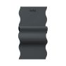 Bala, le tapis ondulé Gris charbon  sticky